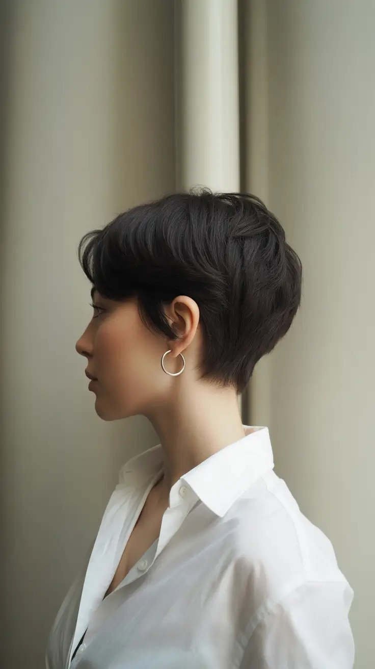 pixie haircut styles Refined Short Pixie Elegance