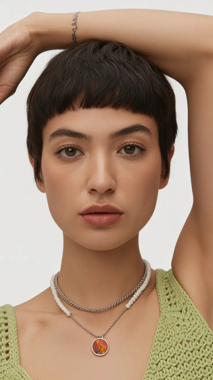 pixie haircut styles Micro Bang Pixie - The Sassy Edit