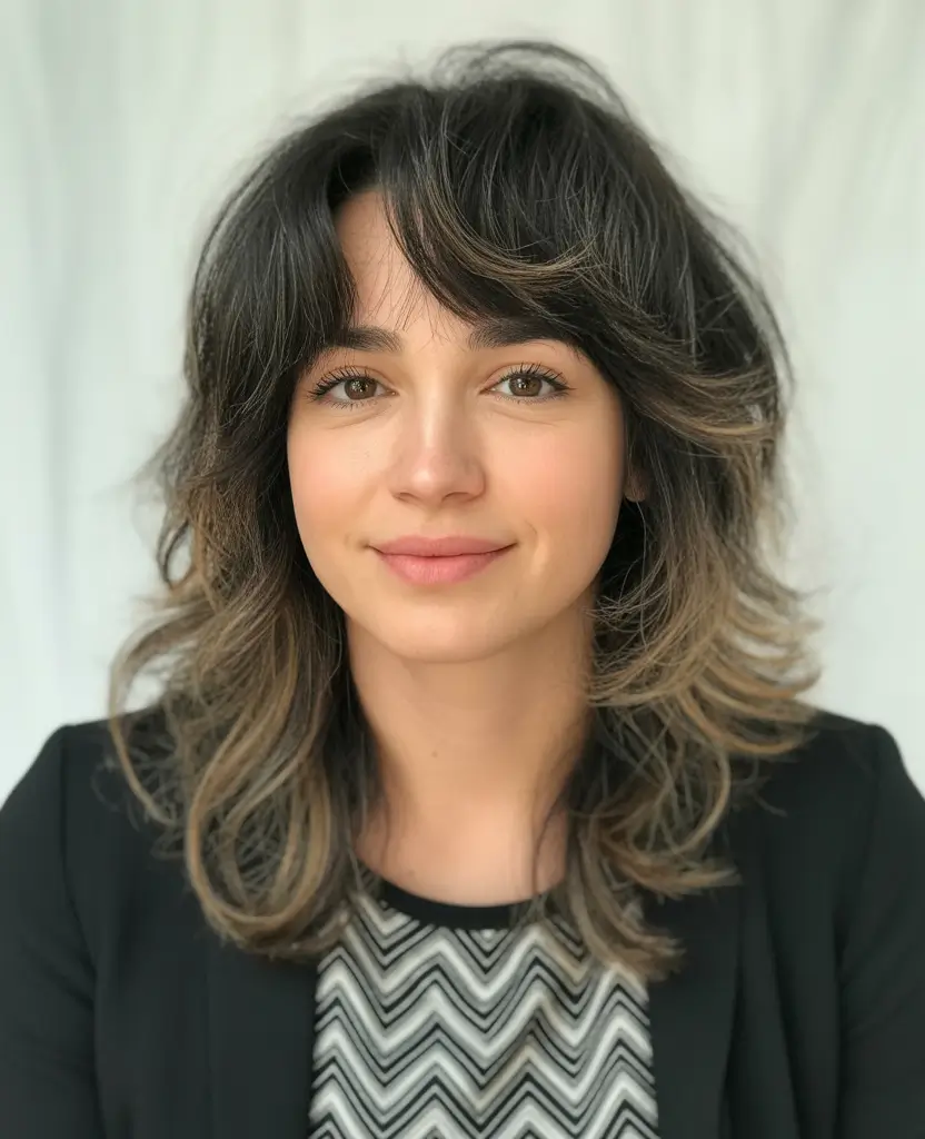 Trendy shag haircut 2026 Soft Layered Shag with Volume