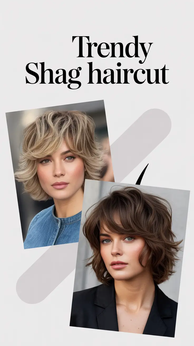Trendy Shag Haircut 2026: Modern, Wavy, and Effortlessly Chic Styles for Women