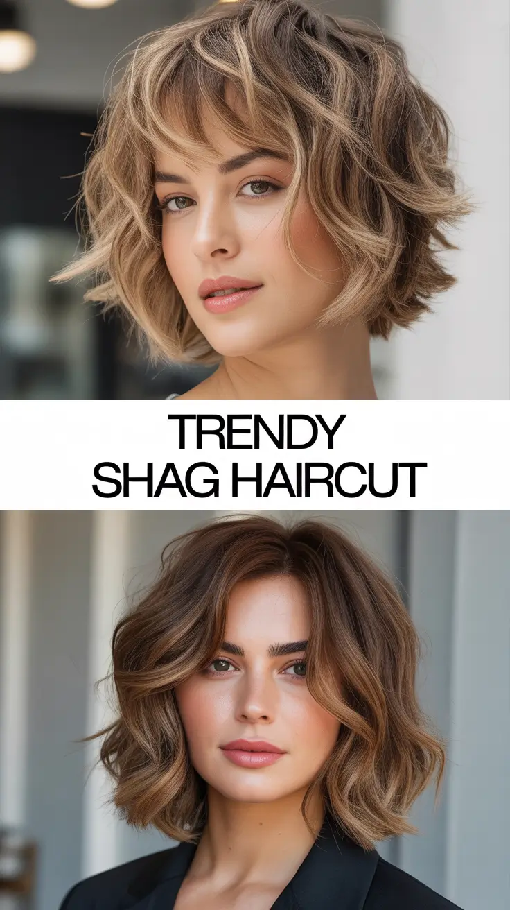 Trendy Shag Haircut 2026: Modern, Wavy, and Effortlessly Chic Styles for Women