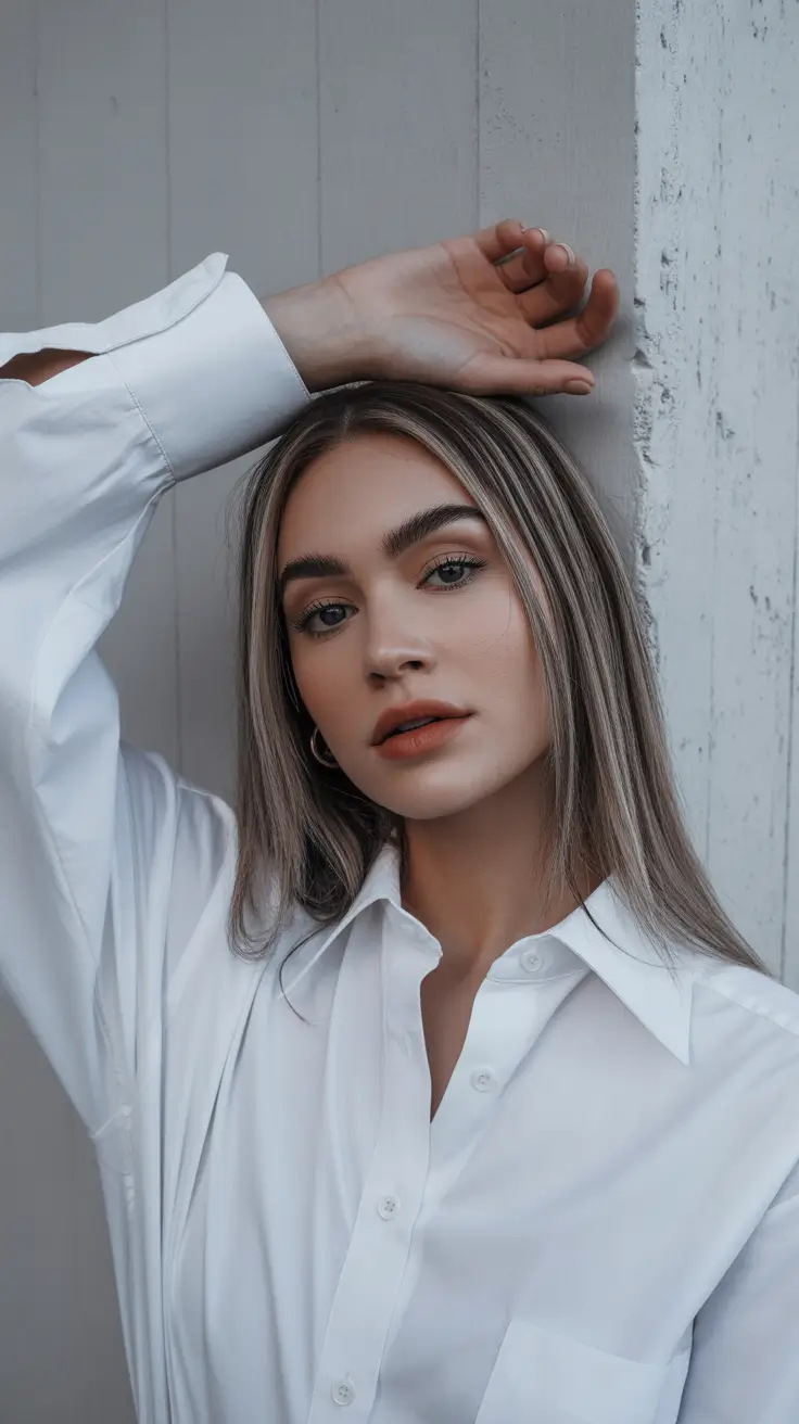 Trendy straight hairstyles 2026 - Soft Dimensional Straight Layers