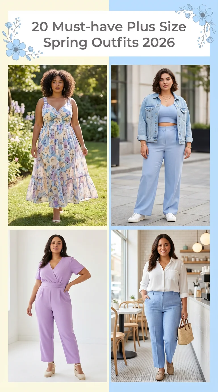 Must-Have Plus Size Spring Outfits 2026: Fresh Ideas 2026 for Curvy Style Inspiration