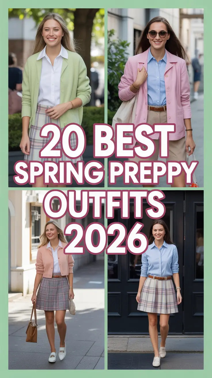 Best Spring Preppy Outfits 2026: Trendy, Classy & Southern Prep Inspiration for Women