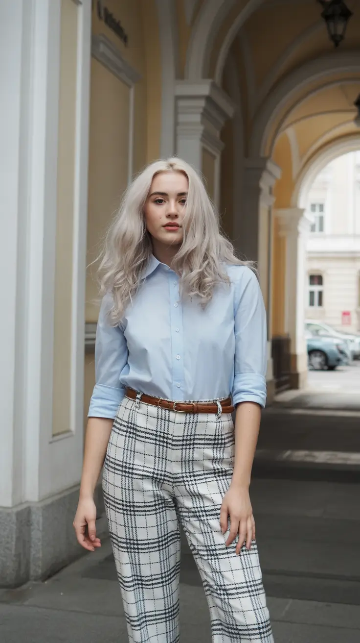 spring dinner outfits Smart Structure With a Soft Spring Palette