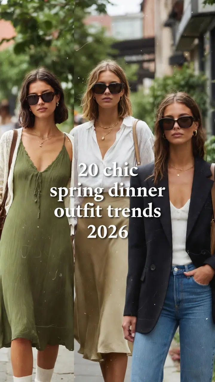Chic Spring Dinner Outfit Trends 2026: Classy & Casual Inspo for Every Evening