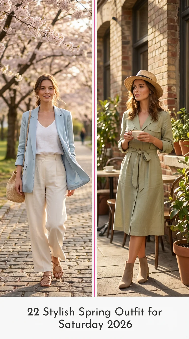 Stylish Spring Outfit for Saturday 2026: Fresh Weekend Wear Ideas for Every Moment