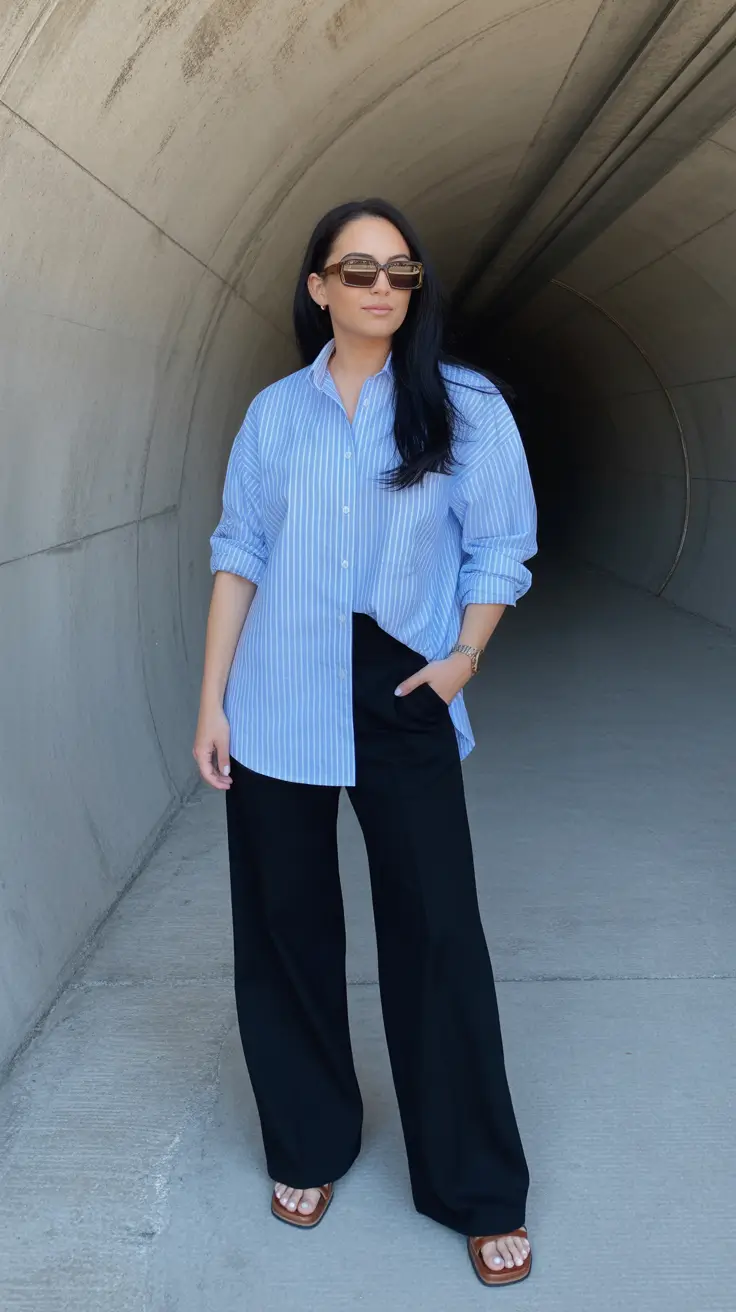 comfy spring outfits for women 2026 Classic Stripes With Clean, Minimalist Lines