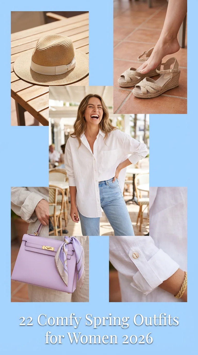 Comfy Spring Outfits for Women 2026: Fresh Casual Looks for Every Day