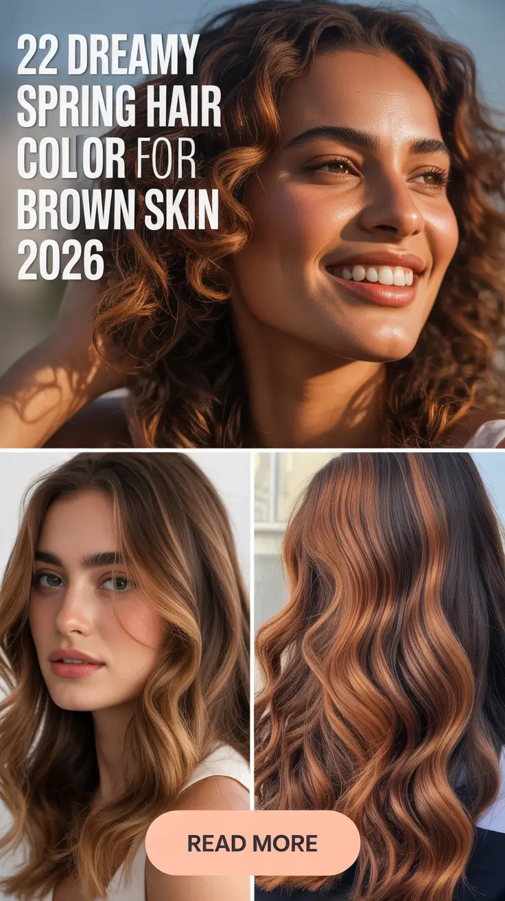 Dreamy Spring Hair Color for Brown Skin 2026: Soft Tones, Bright Trends & Fresh Ideas
