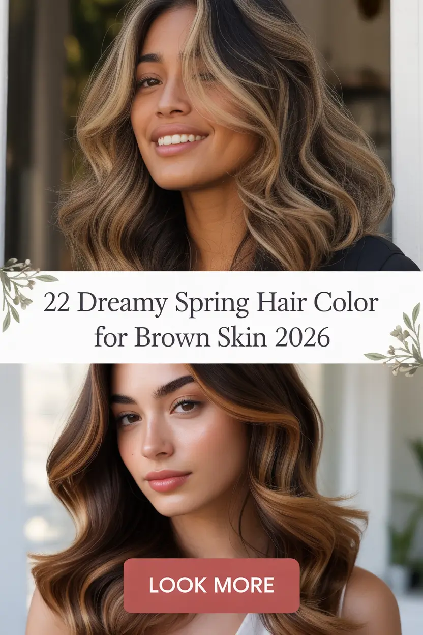 Dreamy Spring Hair Color for Brown Skin 2026: Soft Tones, Bright Trends & Fresh Ideas