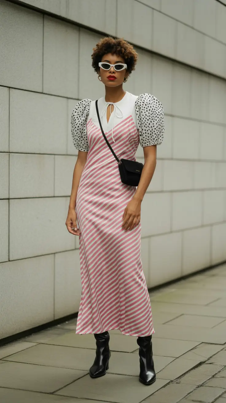 elegant casual spring outfits 2026 Spring Playfulness in Patterns and Stripes