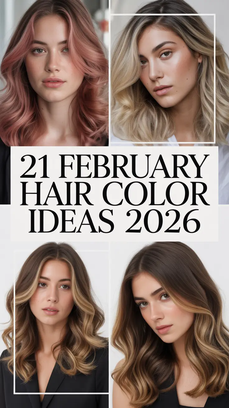 February Hair Color Ideas 2026: Fresh Trends and Stunning Shades for Every Style