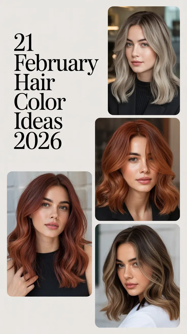 February Hair Color Ideas 2026: Fresh Trends and Stunning Shades for Every Style