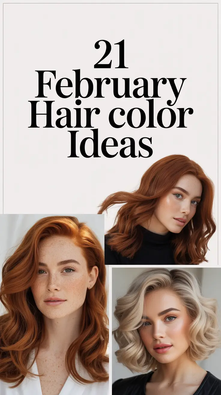 February Hair Color Ideas 2026: Fresh Trends and Stunning Shades for Every Style