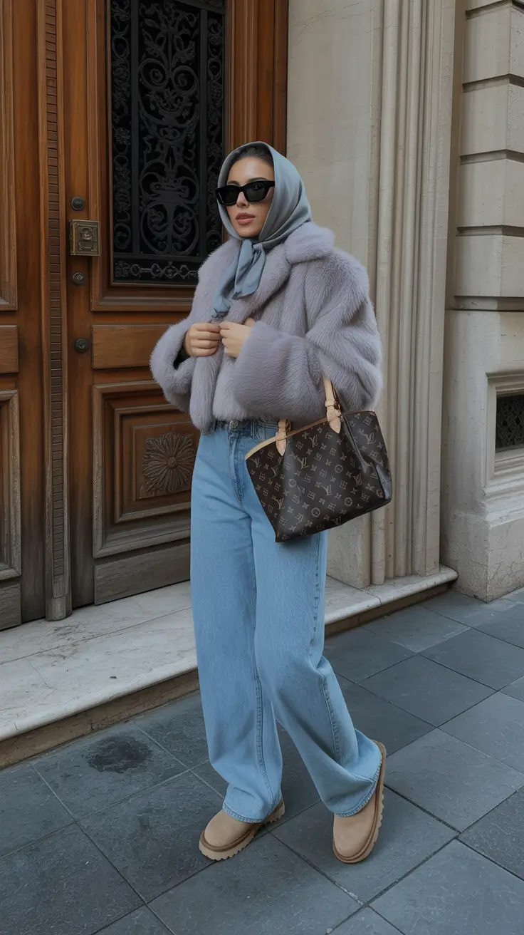 February outfits ideas 2026 Soft Winter Elegance in Muted Neutrals
