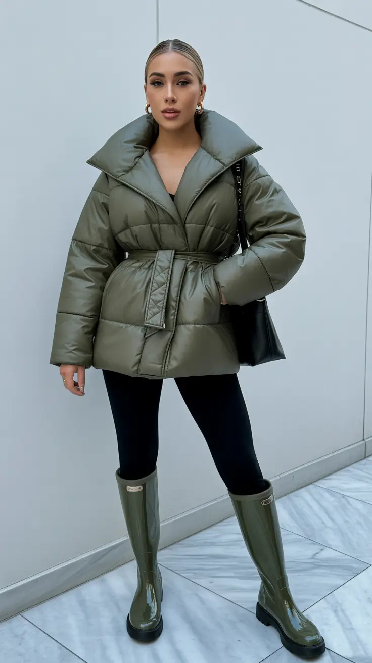 February outfits ideas 2026 Structured Outerwear With Sleek Utility Details