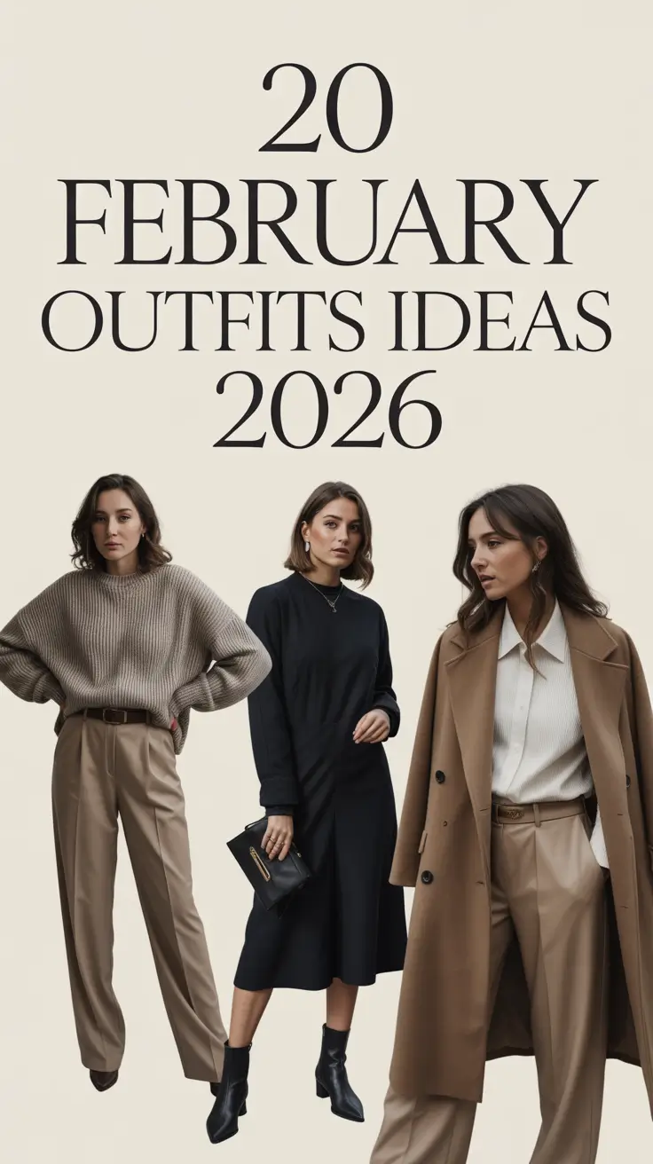 February Outfits Ideas 2026: Stylish Winter Looks for Every Mood and Occasion