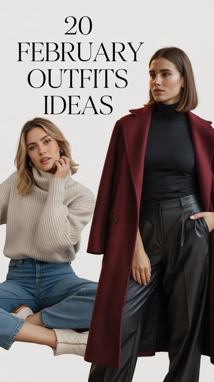 February Outfits Ideas 2026: Stylish Winter Looks for Every Mood and Occasion