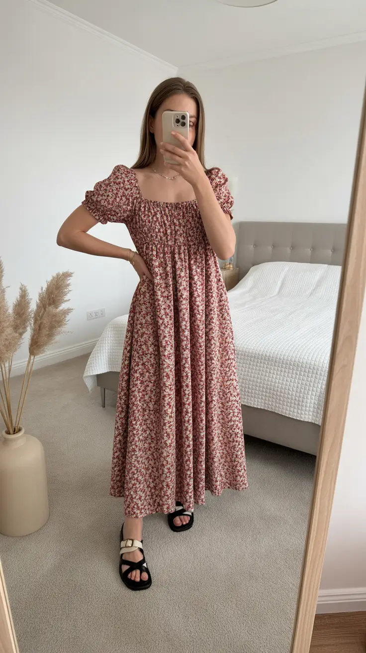 spring dress outfits 2026 Soft Florals and Easy Spring Movement