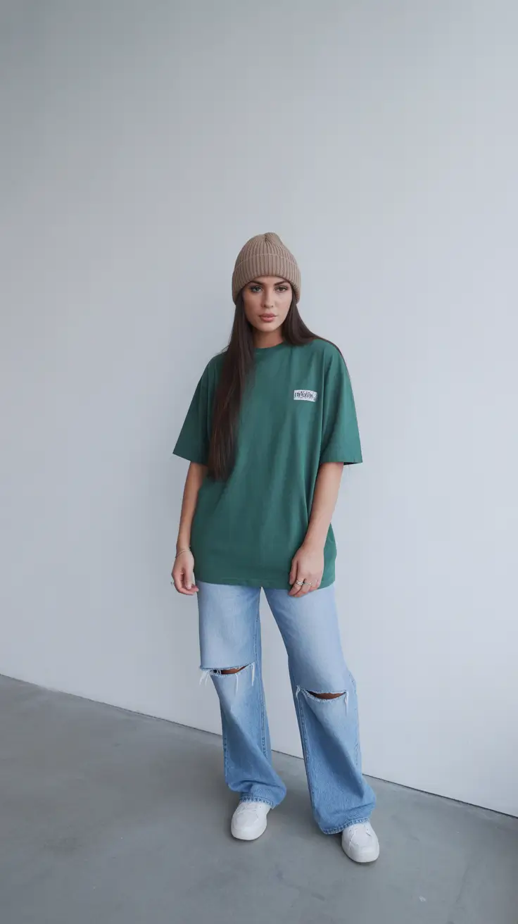 early spring outfits 2026 Relaxed Cool With Youthful Early-Spring Ease