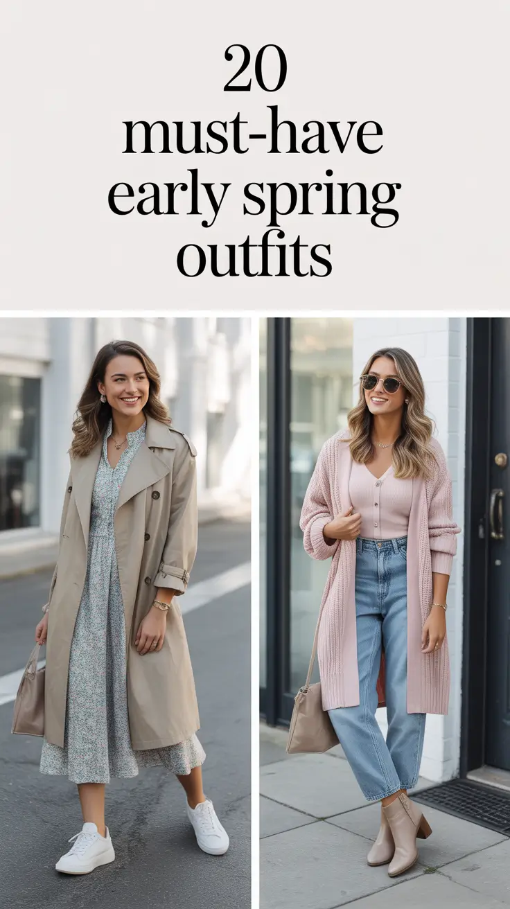 Must-Have Early Spring Outfits 2026: Fresh Ideas & Aesthetic Inspo for Women
