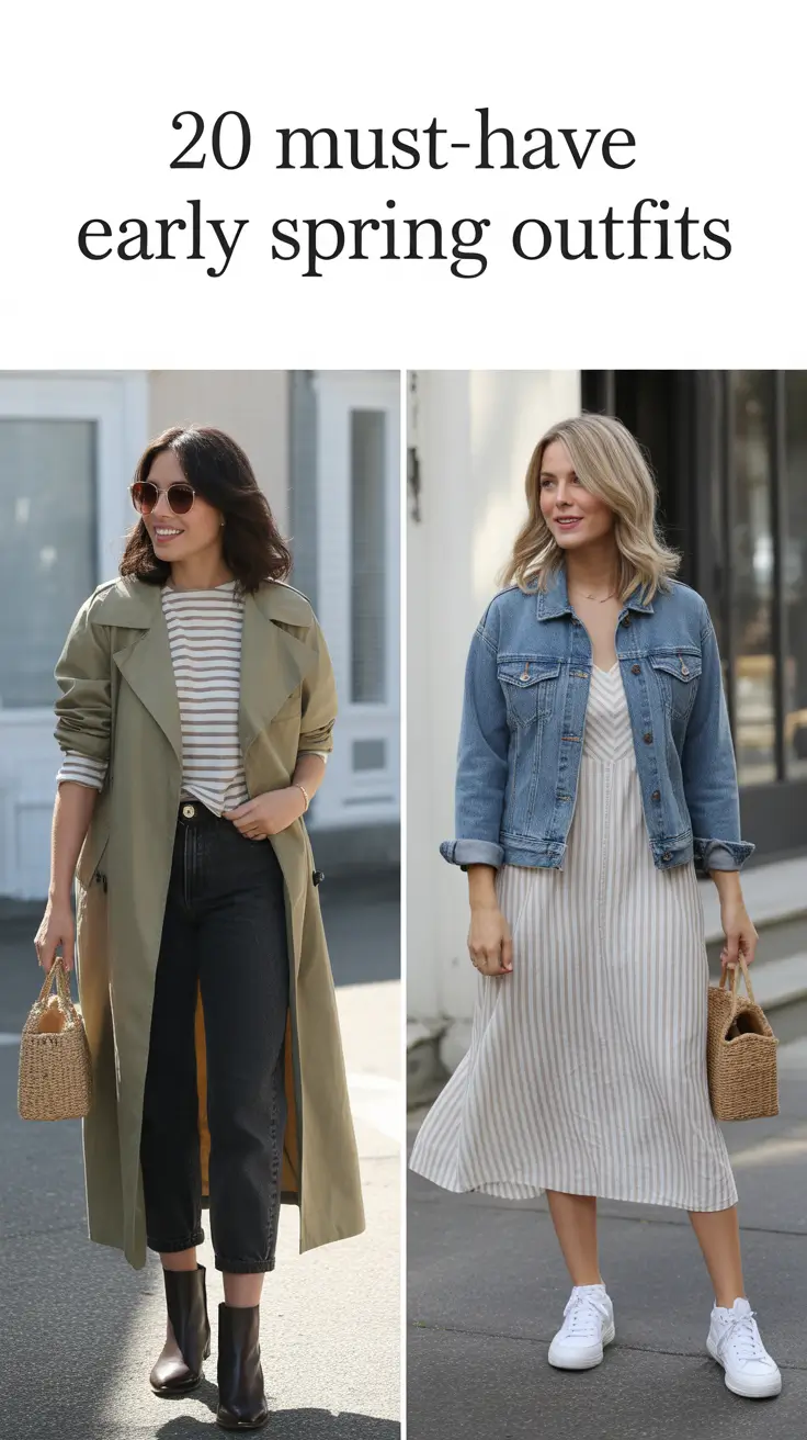 Must-Have Early Spring Outfits 2026: Fresh Ideas & Aesthetic Inspo for Women
