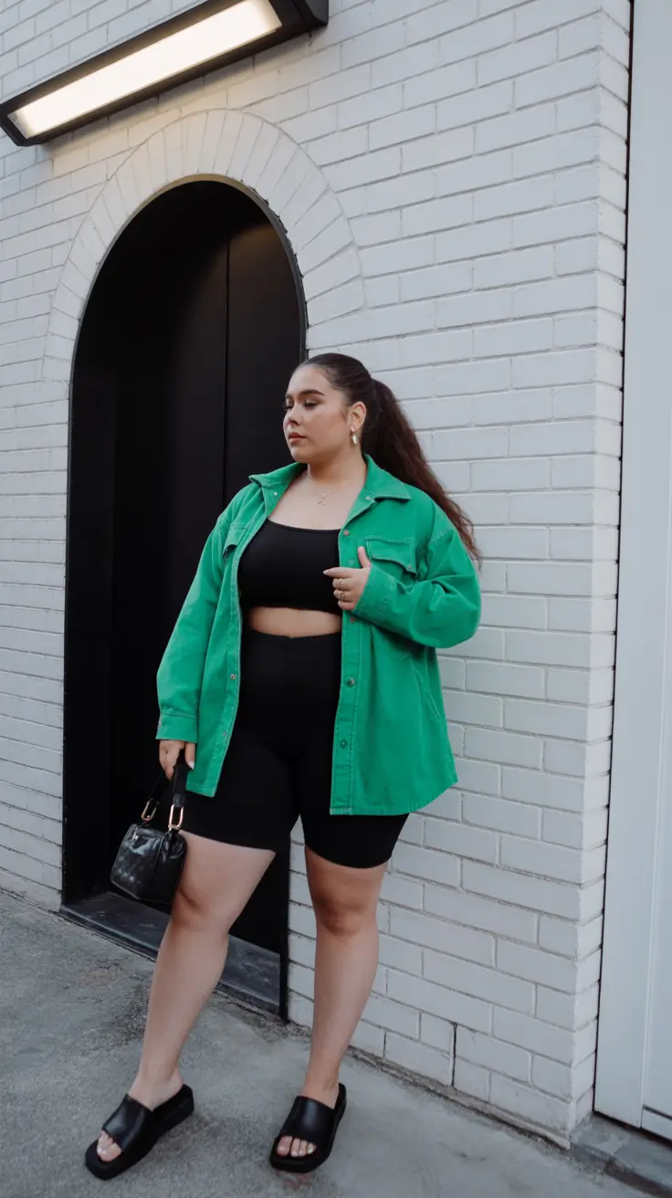 plus size spring outfits 2026 Streetwear Confidence in Fresh, Sporty Layers