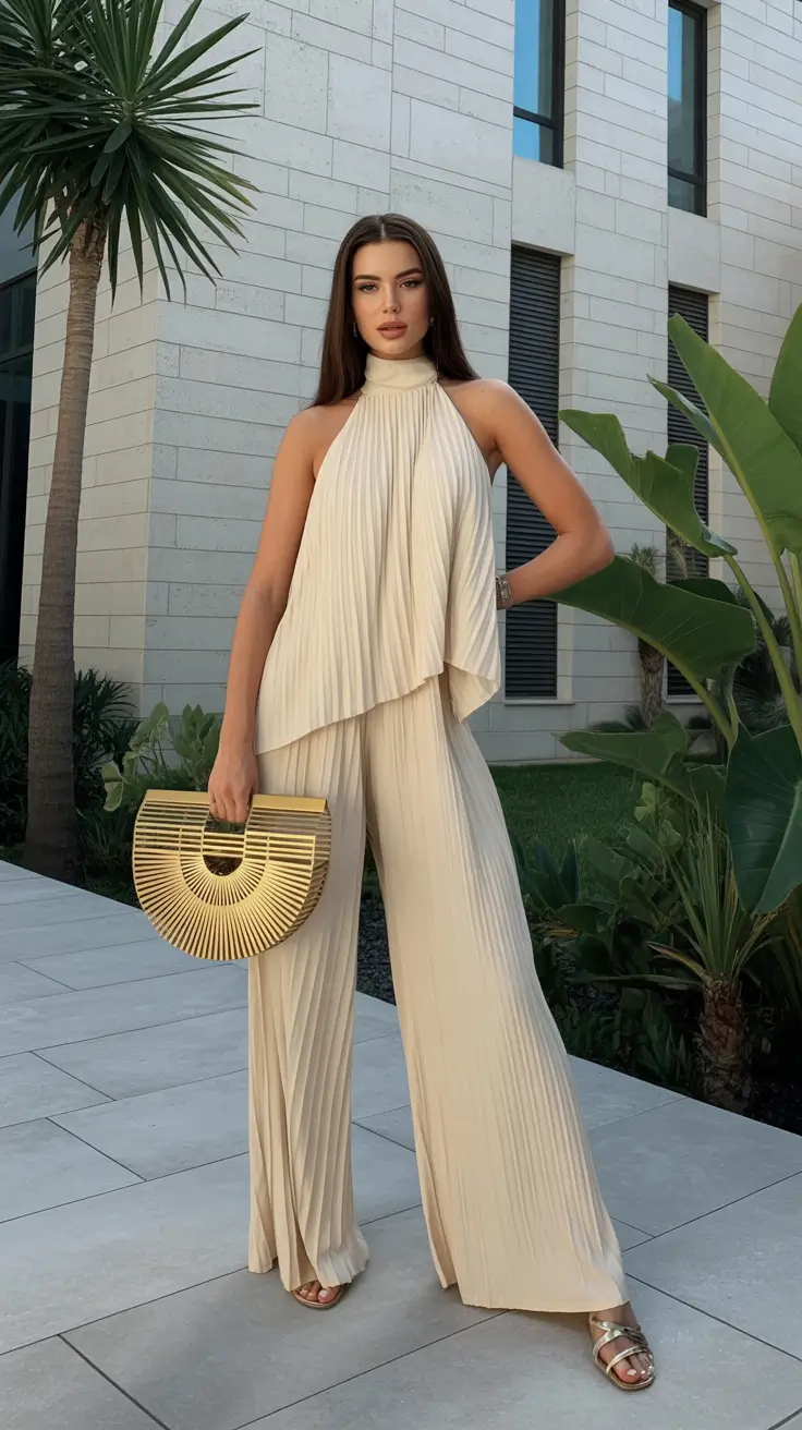 must-have-spring-break-outfit-2026-Architectural-Cream-Set-for-Elegant-Resort-Evenings