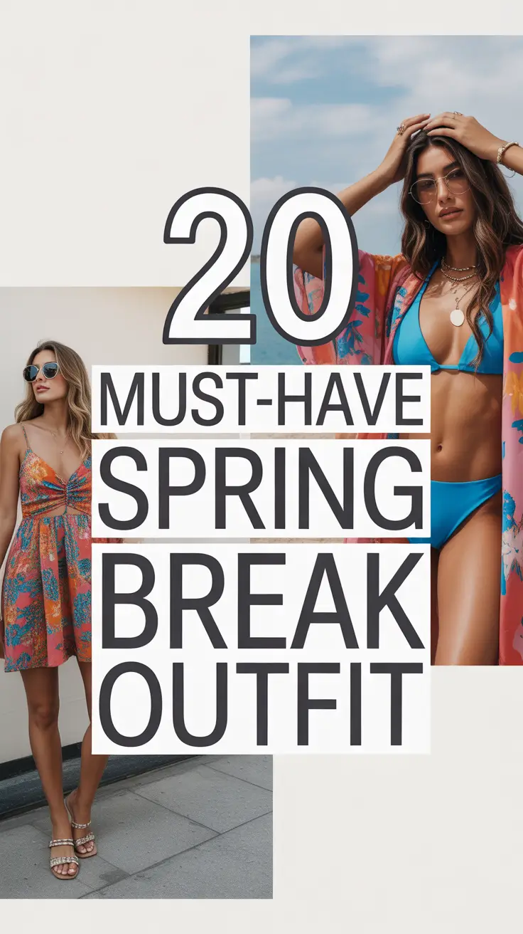 Must-Have Spring Break Outfit 2026: Aesthetic Ideas & Inspiration for Beach Trips