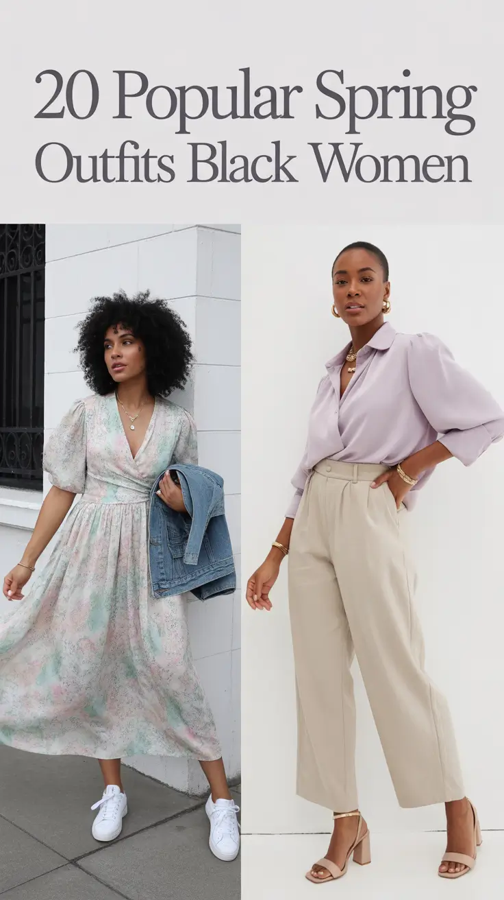 Popular Spring Outfits Black Women 2026: Fresh Looks for Every Style & Season Mood