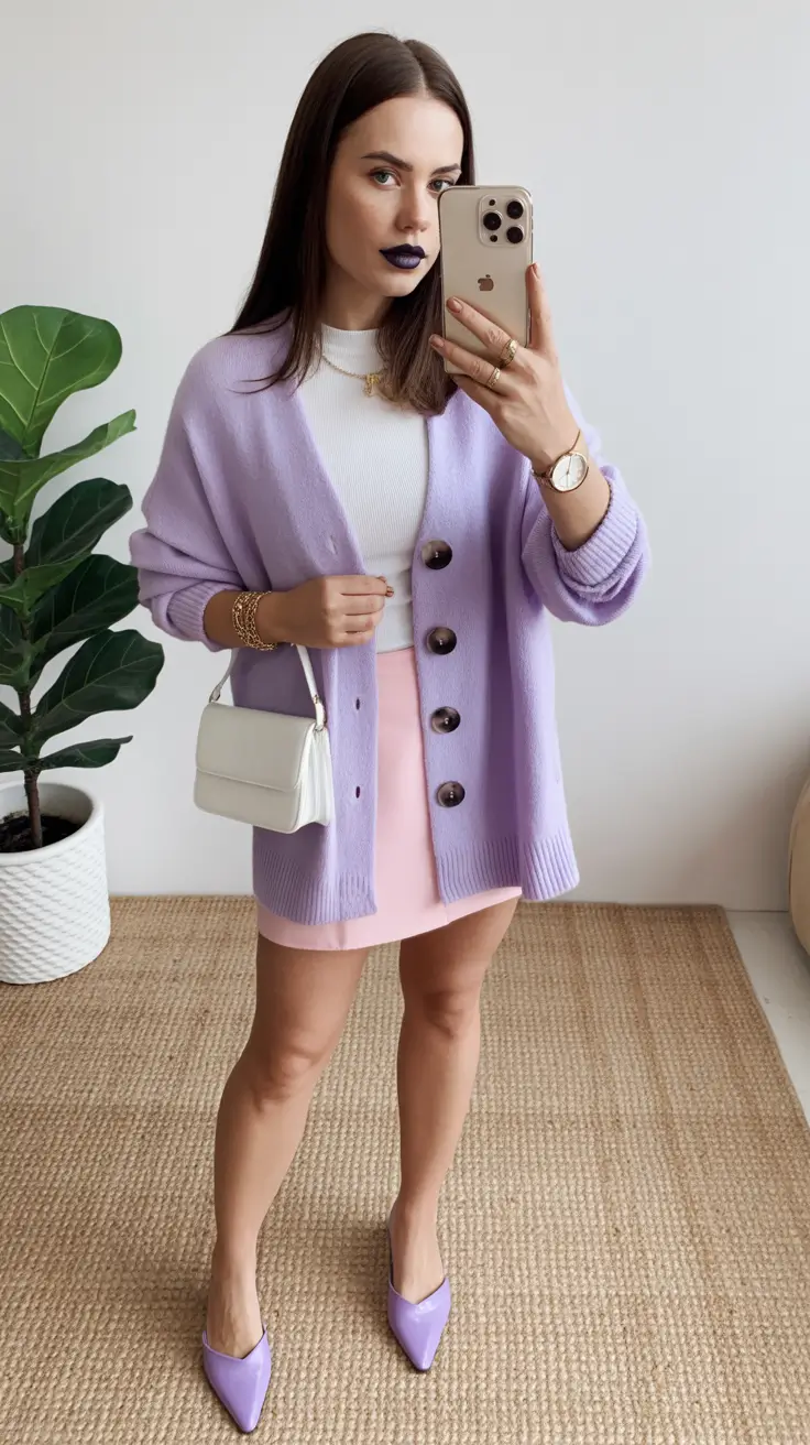 popular spring outfits inspiration 2026-Soft Pastel Harmony for Early Spring