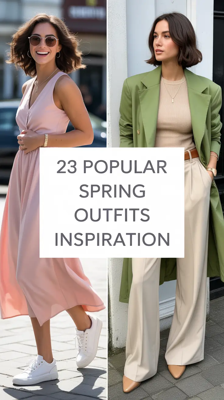 Popular Spring Outfits Inspiration 2026: Bright & Trendy Ideas for Women