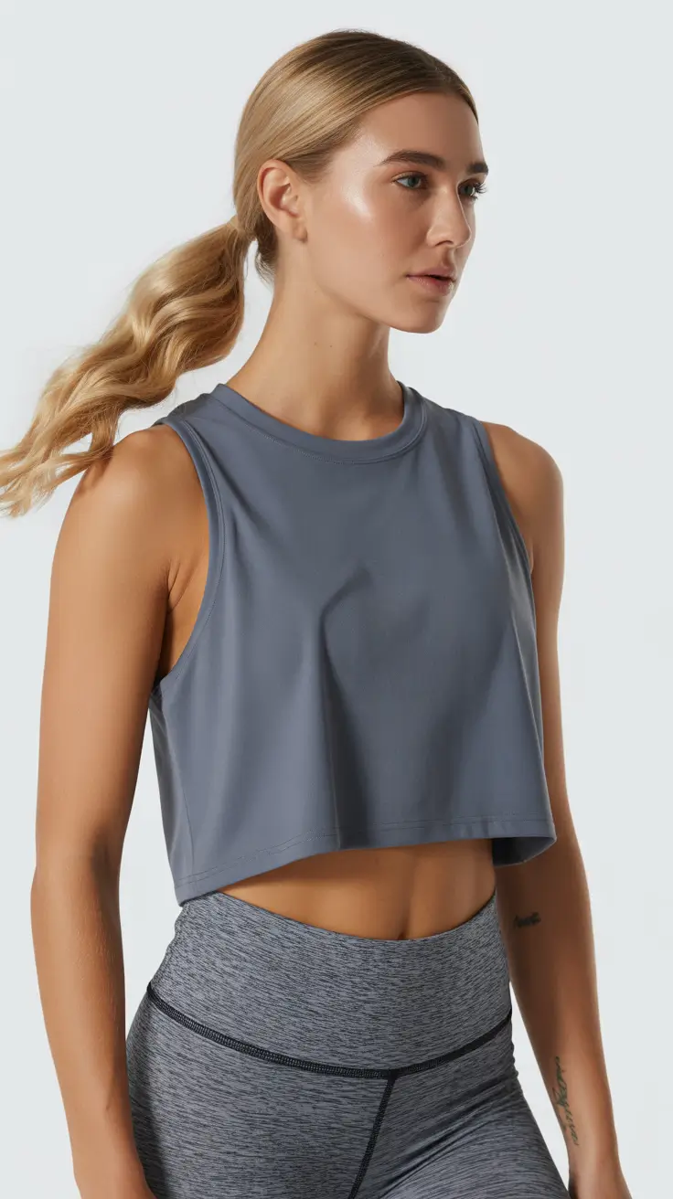 popular spring sport outfits for women 2026 - Monochrome Steel-Grey Ease