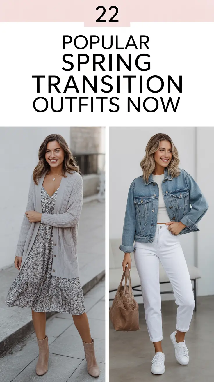Popular Spring Transition Outfits Now 2026: Fresh & Easy Ideas for Early Spring Style