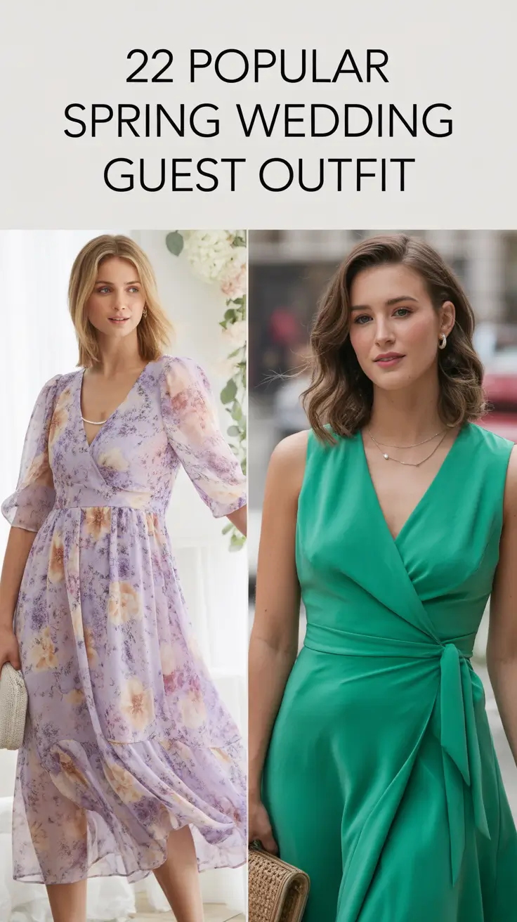 Popular Spring Wedding Guest Outfit 2026: Fresh Ideas for Classy & Outdoor Celebrations