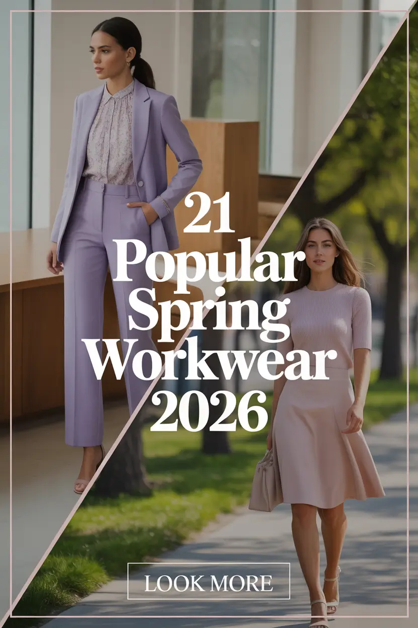 Popular Spring Workwear 2026: Fresh Style Ideas for Women’s Chic Seasonal Outfits