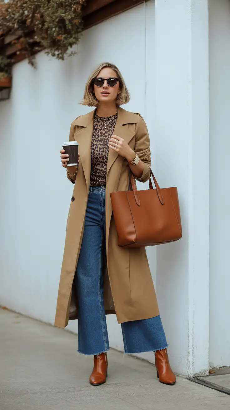 rainy spring outfits 2026 - Classic Trench Energy for Work-Life Weather