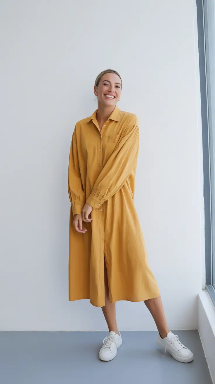 stylish spring outfit for saturday 2026 Mustard Softness for an Effortless Spring Mood