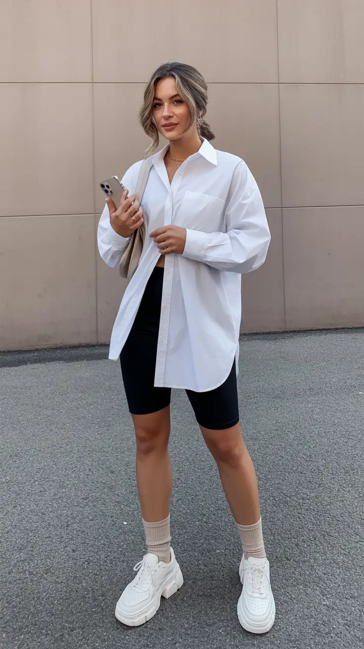 stylish spring outfit for saturday 2026 Sporty Chic for the On-the-Go Saturday