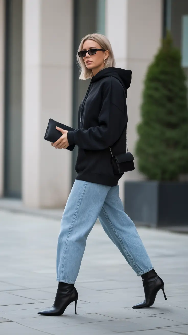 cold spring outfits 2026 Minimalist Street Chic with a Sharp Twist