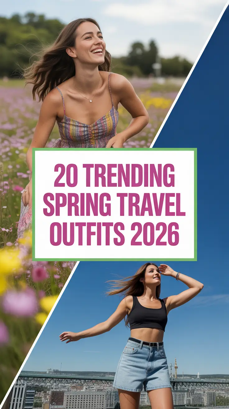 Trending Spring Travel Outfits 2026: Fresh Europe-Inspired Style for Women