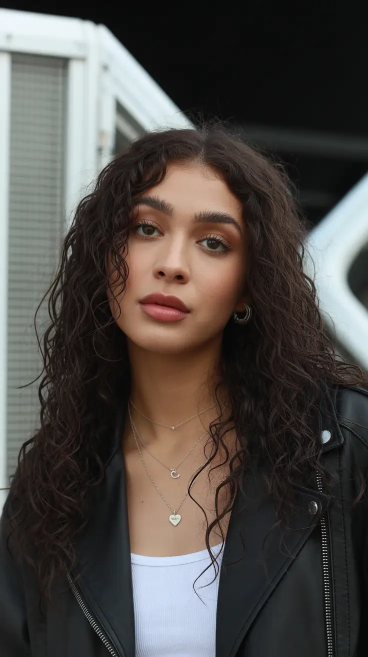 spring-brown-hair-color-2026-Defined-Curls