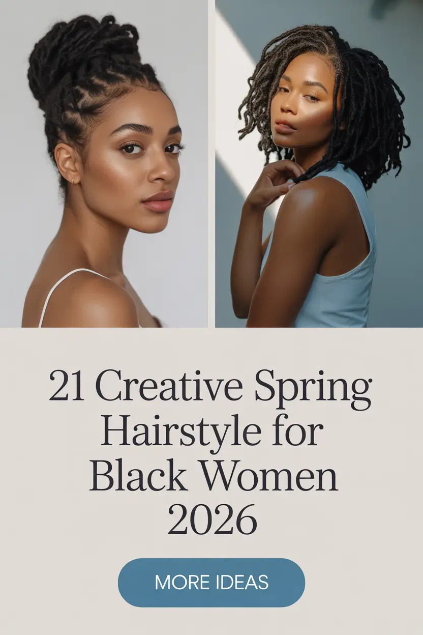 Creative Spring Hairstyle for Black Women 2026: Fresh Natural, Braided, Short & Glam Ideas