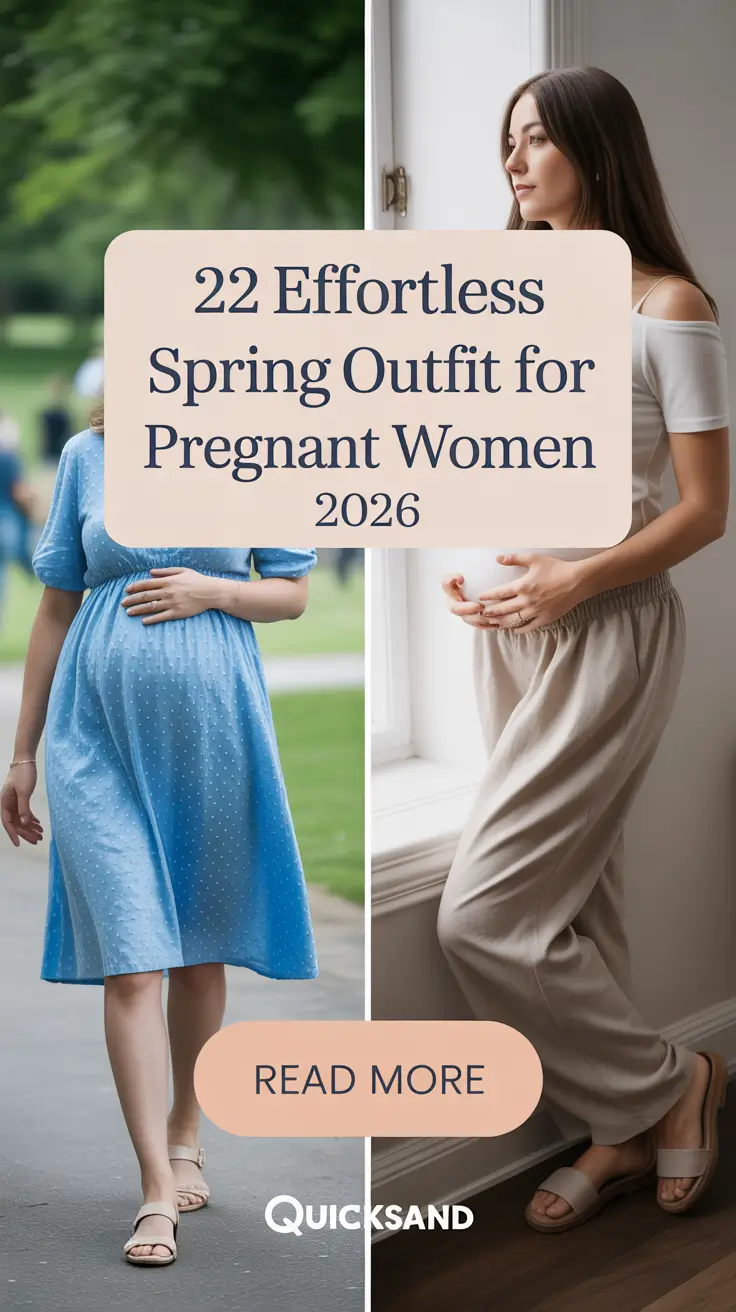 Effortless Spring Outfit for Pregnant Women 2026: Cute & Casual Pregnancy Style Inspiration