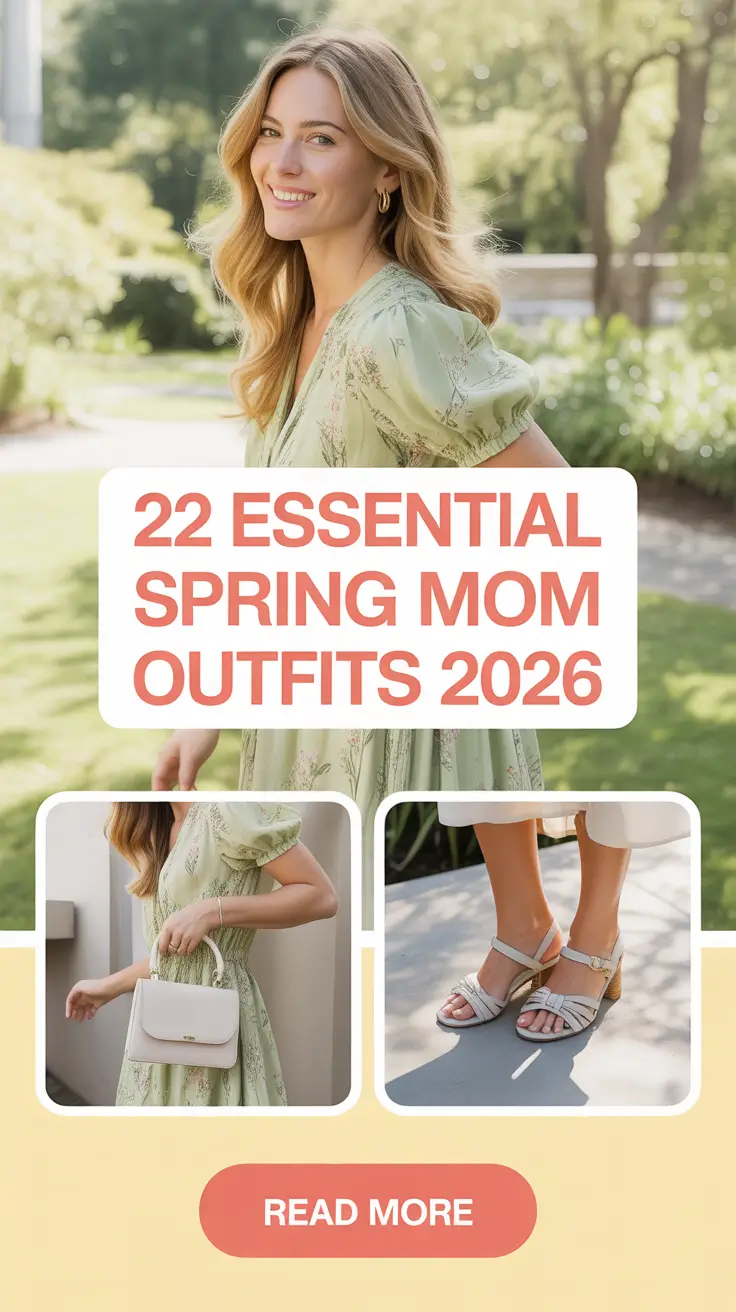 Essential Spring Mom Outfits 2026: Fresh, Comfy & Classy Ideas for Every Mom