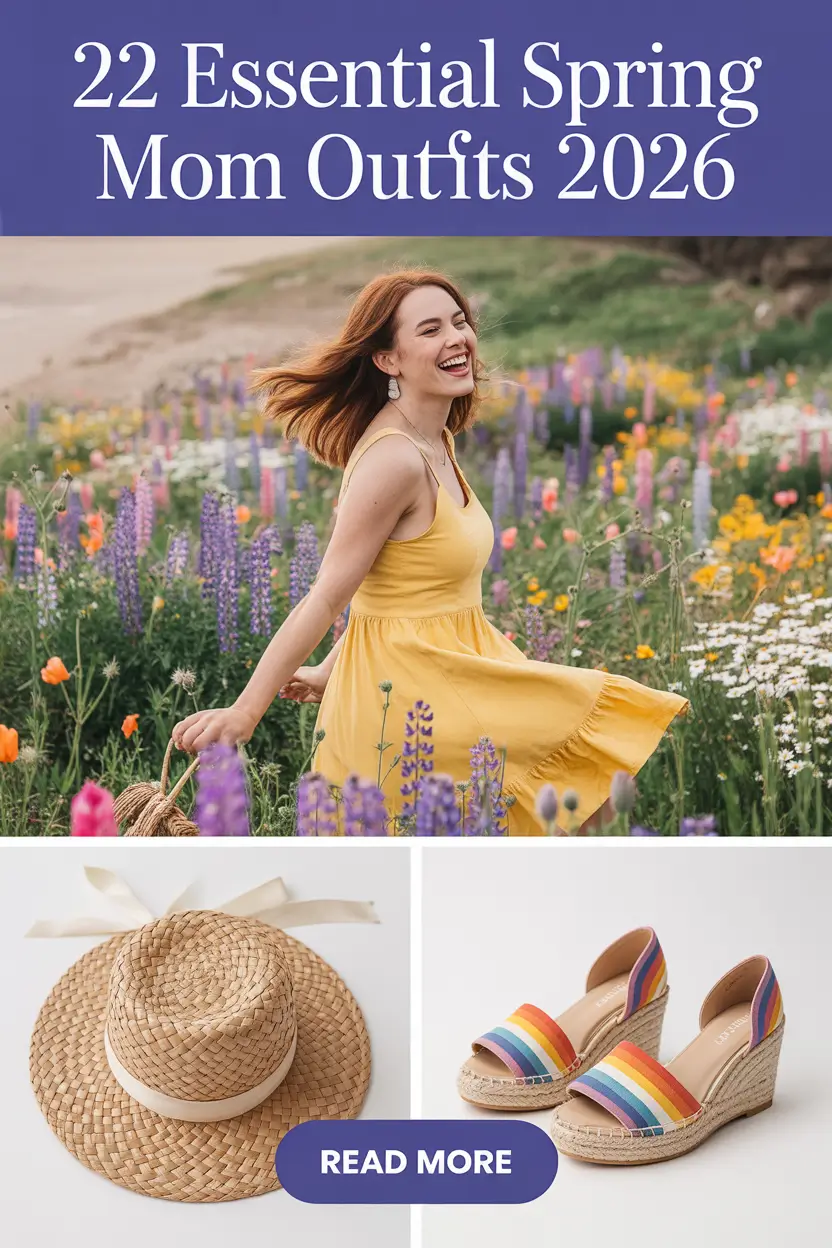 Essential Spring Mom Outfits 2026: Fresh, Comfy & Classy Ideas for Every Mom