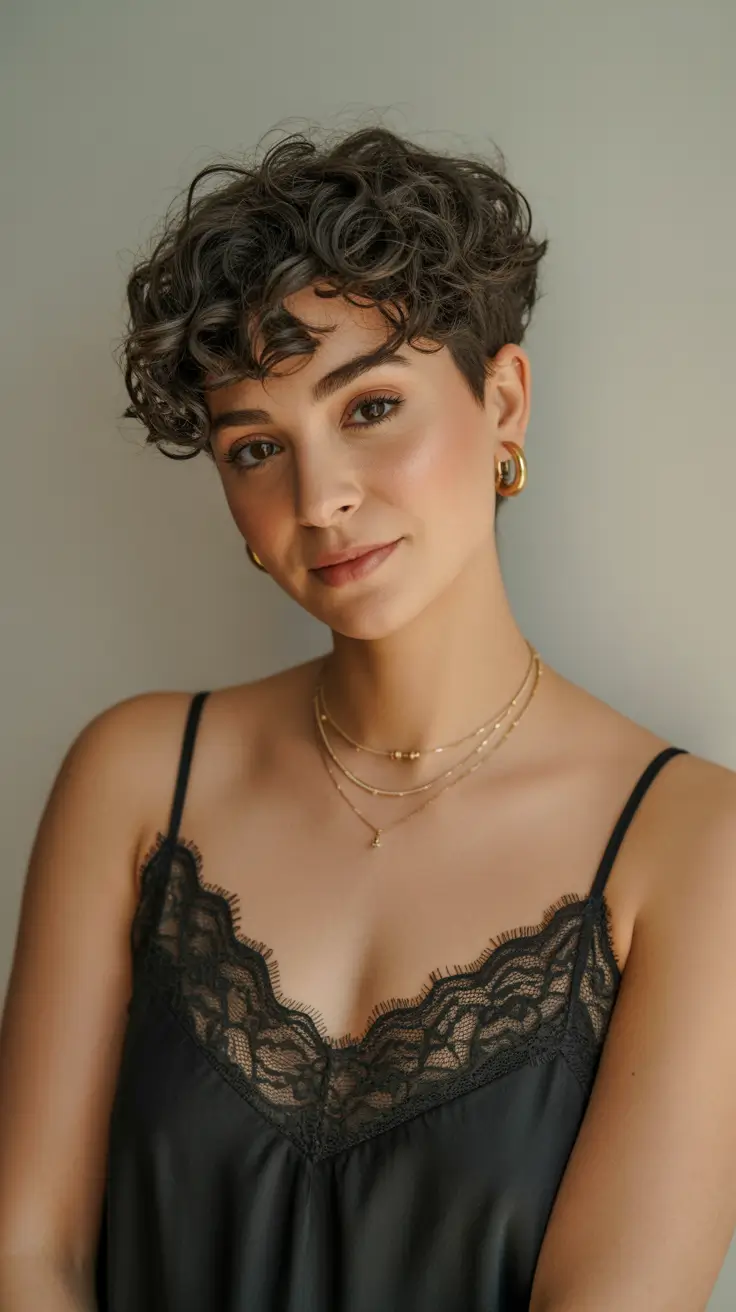 perfect spring short haircut 2026 Soft Curly Pixie Bob With Spring-Ready Bounce