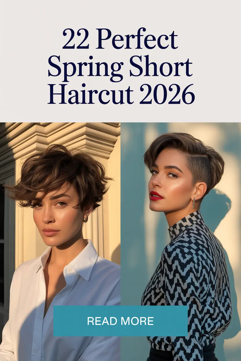 Perfect Spring Short Haircut 2026: Trendy Ideas for Fresh Short Haircuts This Season