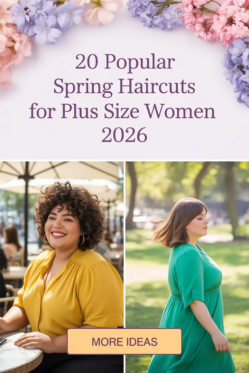 Popular Spring Haircuts for Plus Size Women 2026: Fresh Bob, Pixie, and Medium-Length Trends